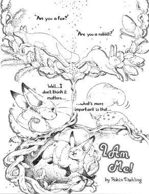 Page from my webcomic, SAY SOMETHING Page from my webcomic, SAY SOMETHING