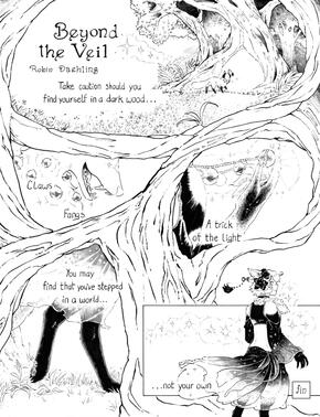Single page comic submitted to a local comics zine.